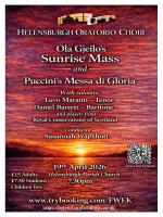 Tickets for 19 April concer